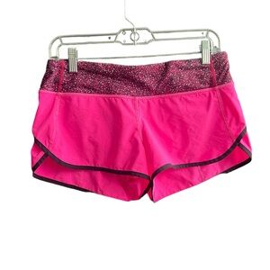 Lululemon 6 hot pink shorts